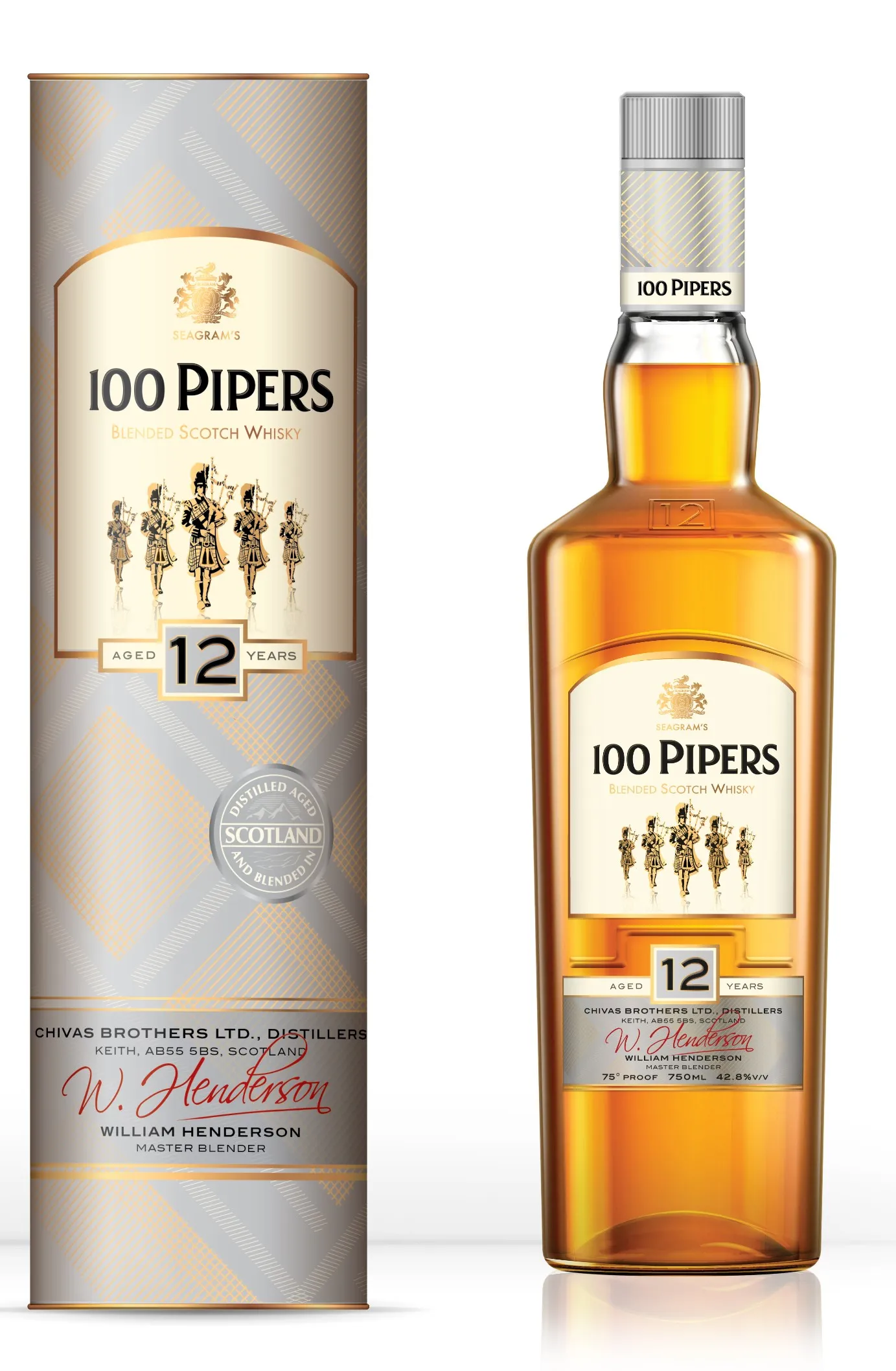 100 Pipers 12 Years