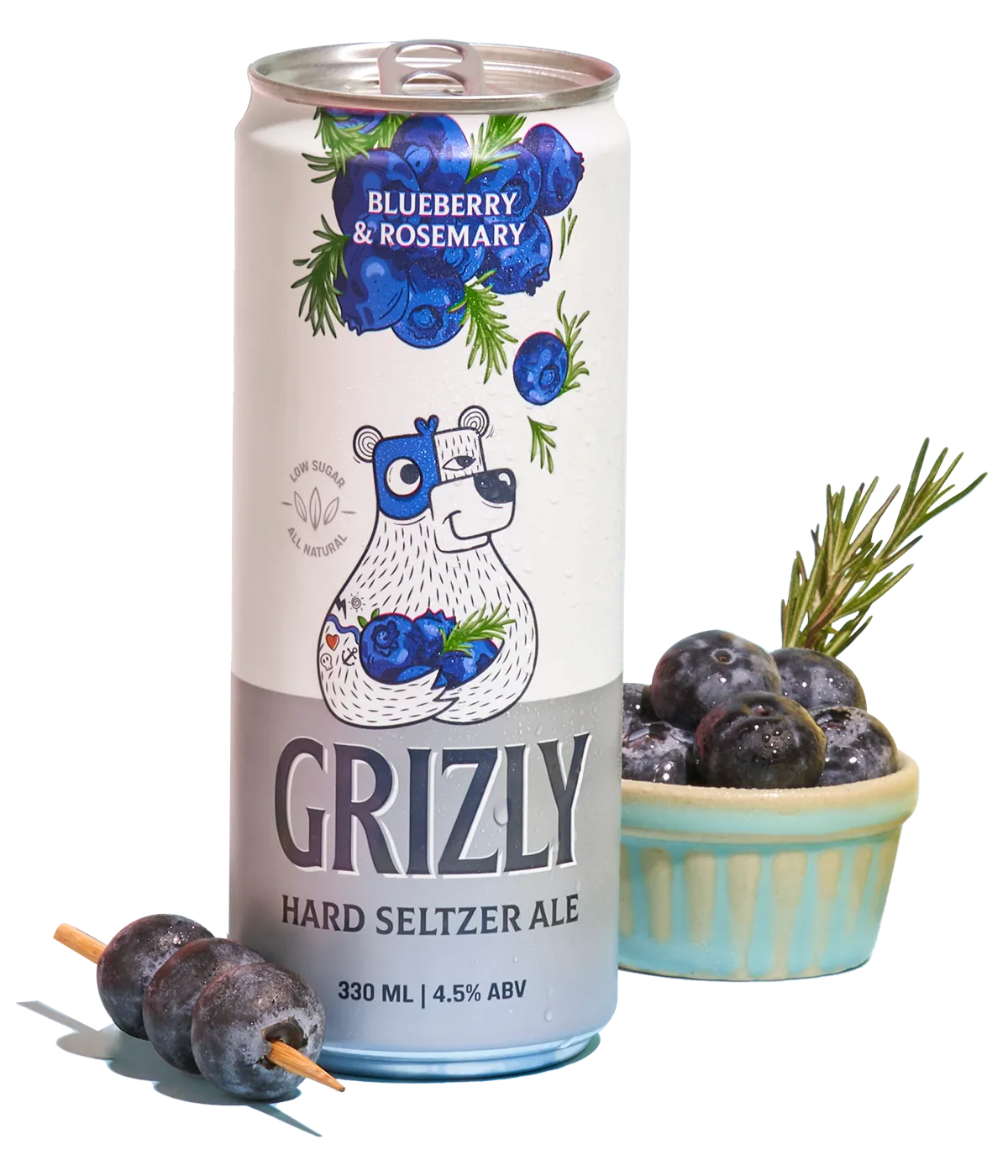 Grizly Blueberry & Rosemary