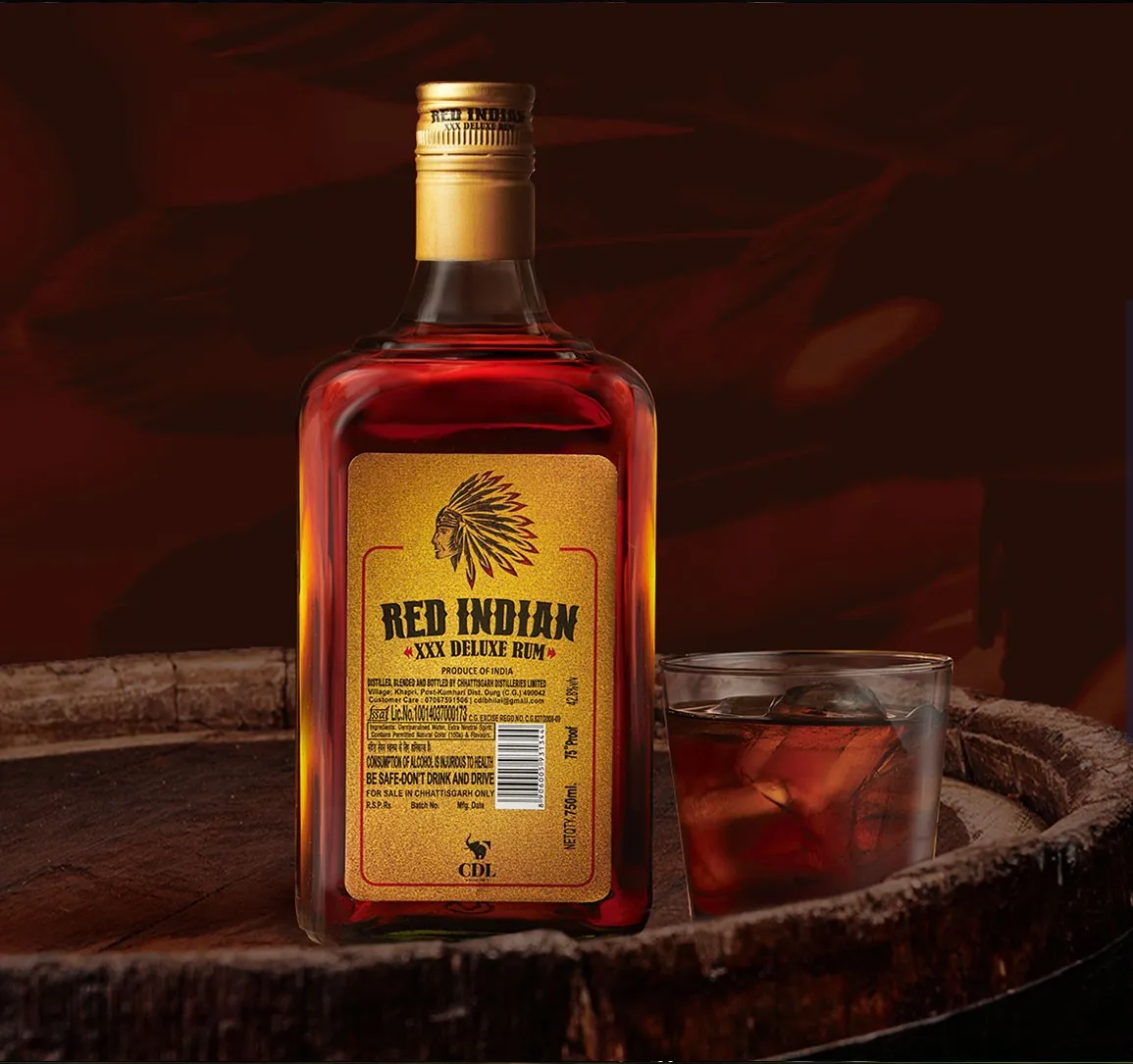 Red Indian XXX Deluxe Rum 375ML Price in India Review Tasting  