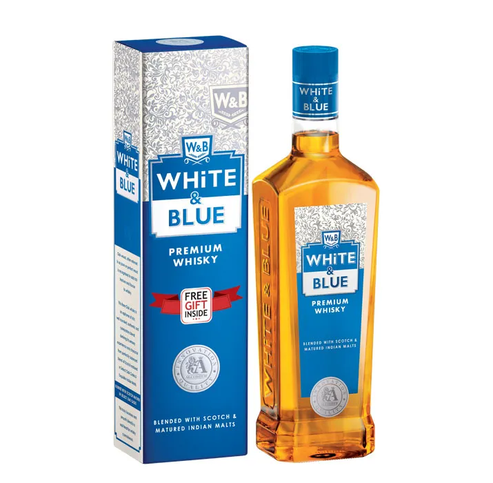 White And Blue Whisky