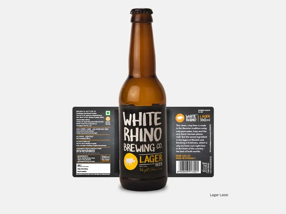White Rhino Lager