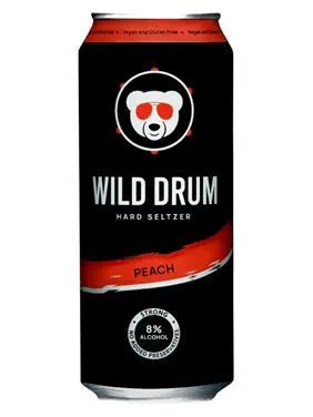Wild Drum Peach Hard Seltzer