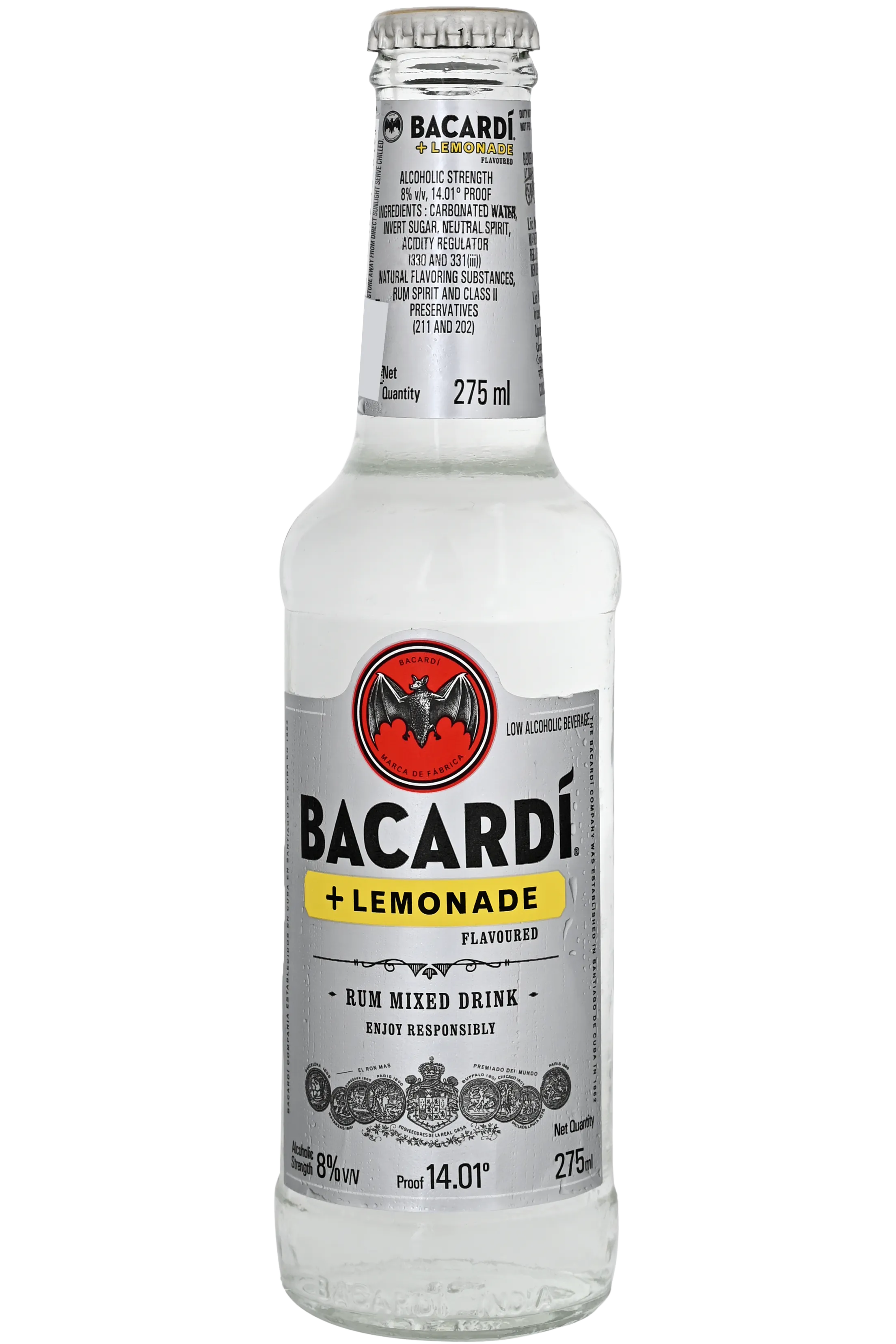 Bacardi Premium + Lemonade