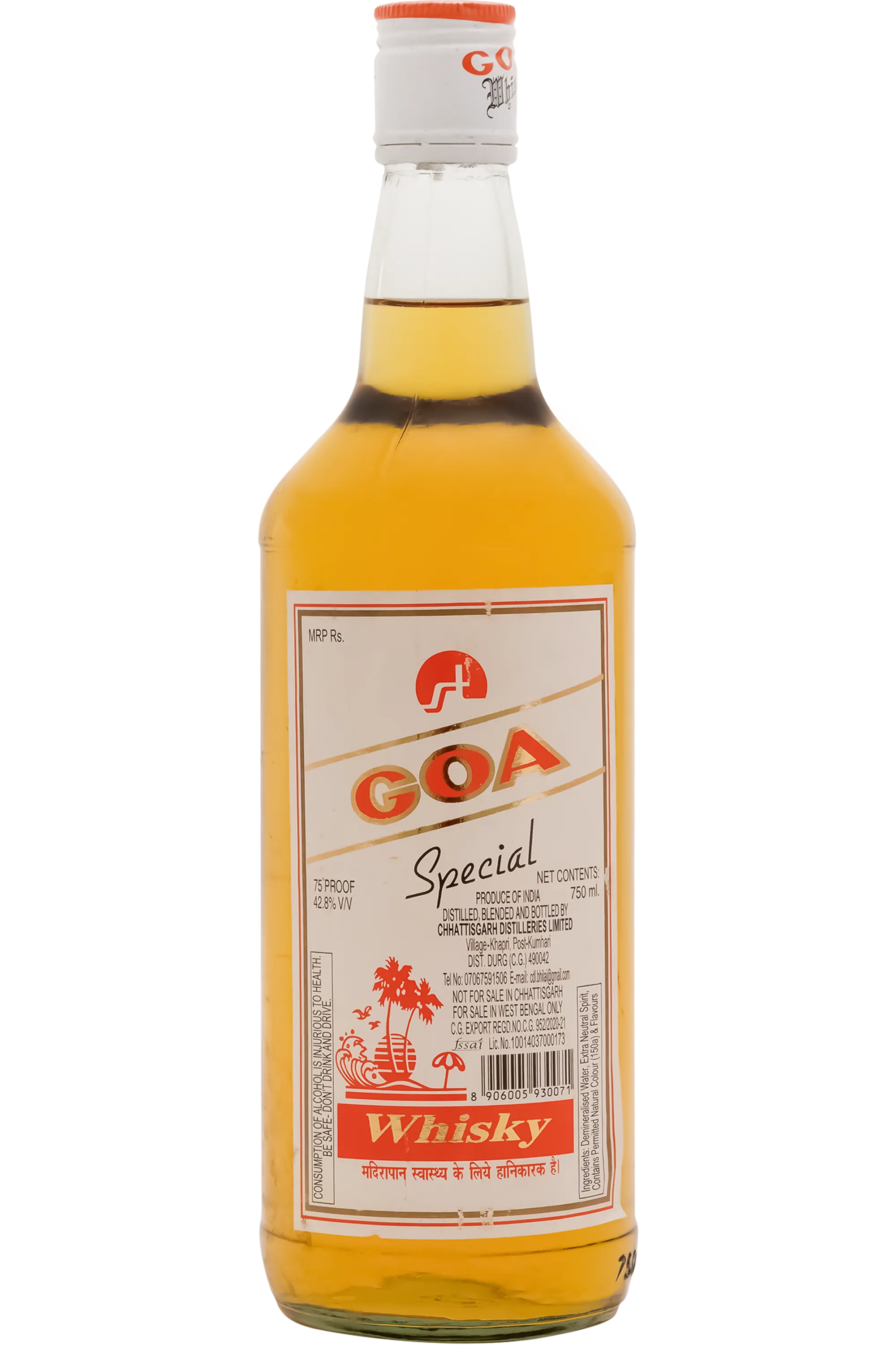 Goa Spirit Of Smoothness Whisky