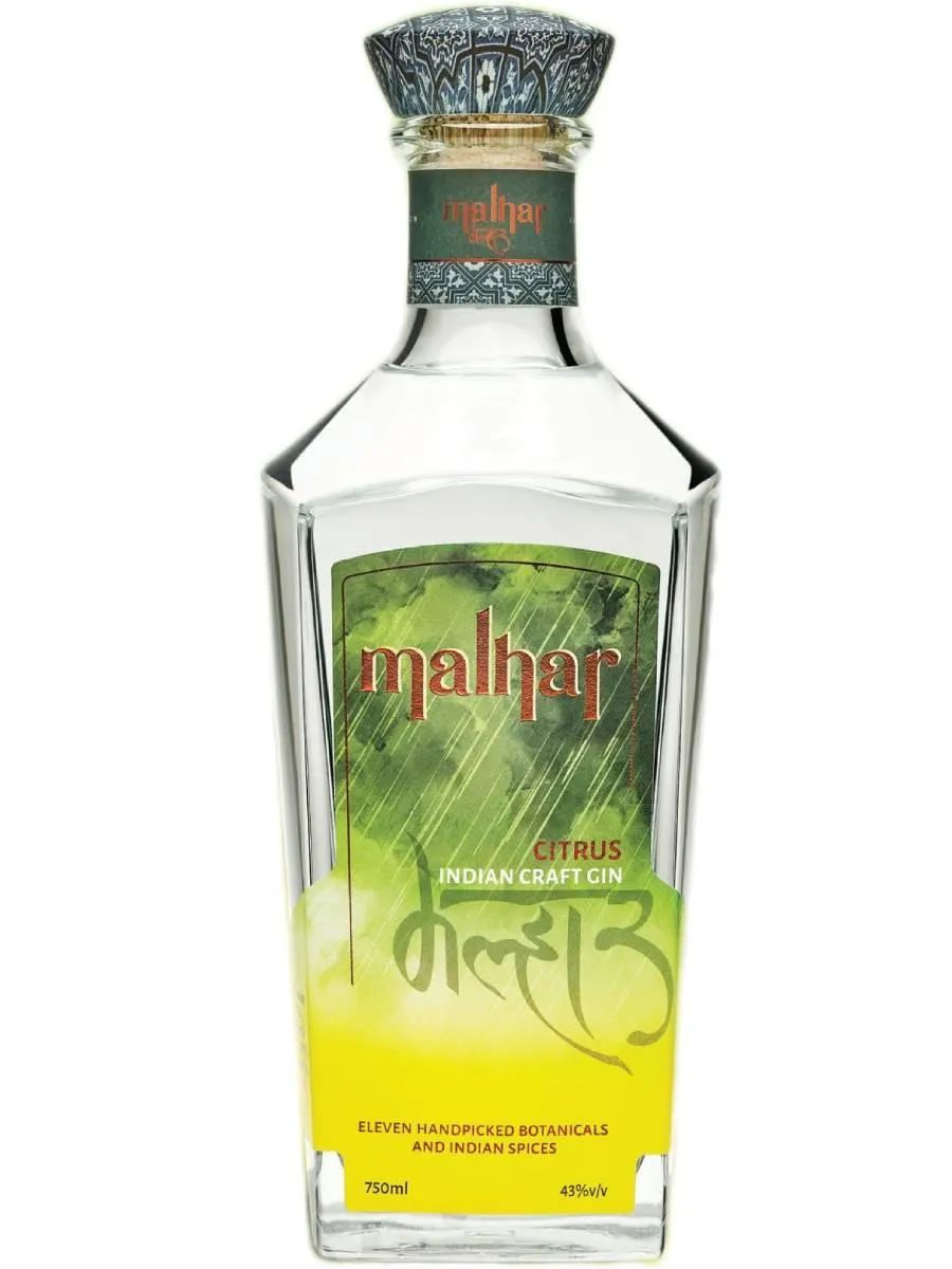 Malhar Citrus Indian Craft Gin