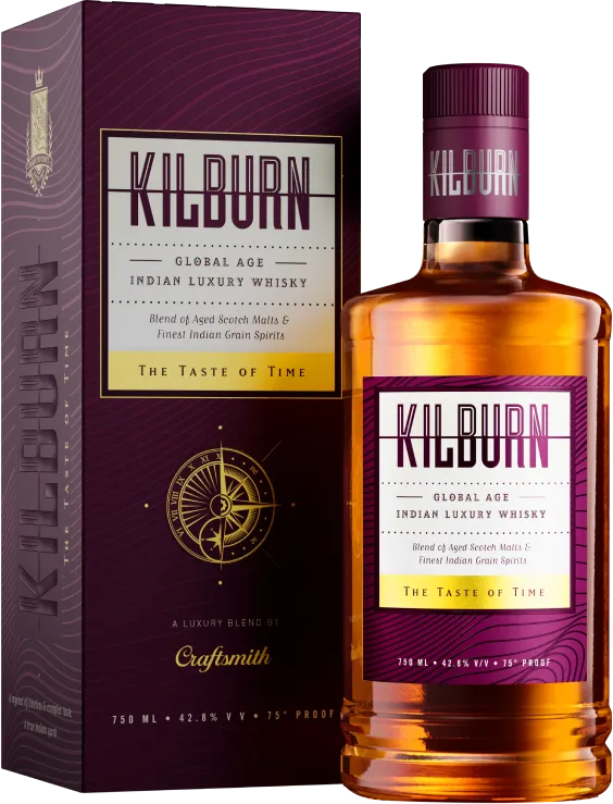 Kilburn Global Age Indian Luxury Whisky