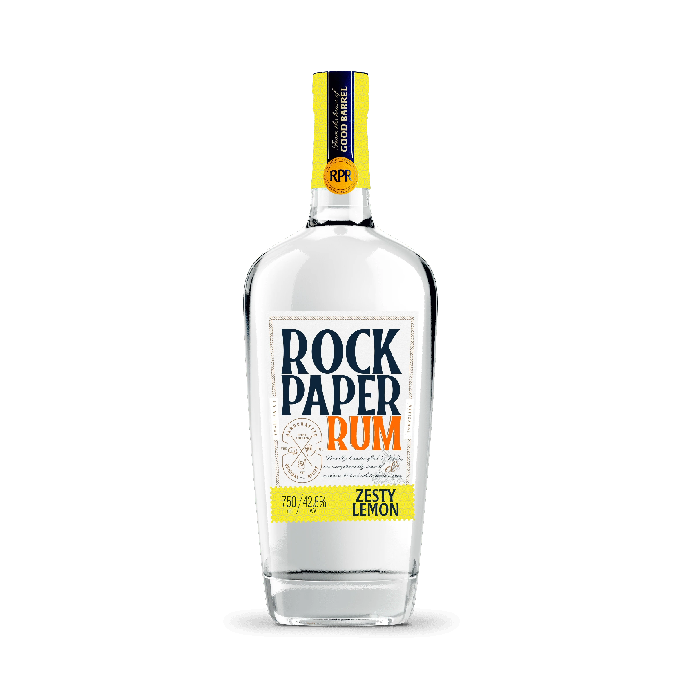 Rock Paper Rum Zesty Lemon 750ML Price in Kota | Review | Tasting Notes ...