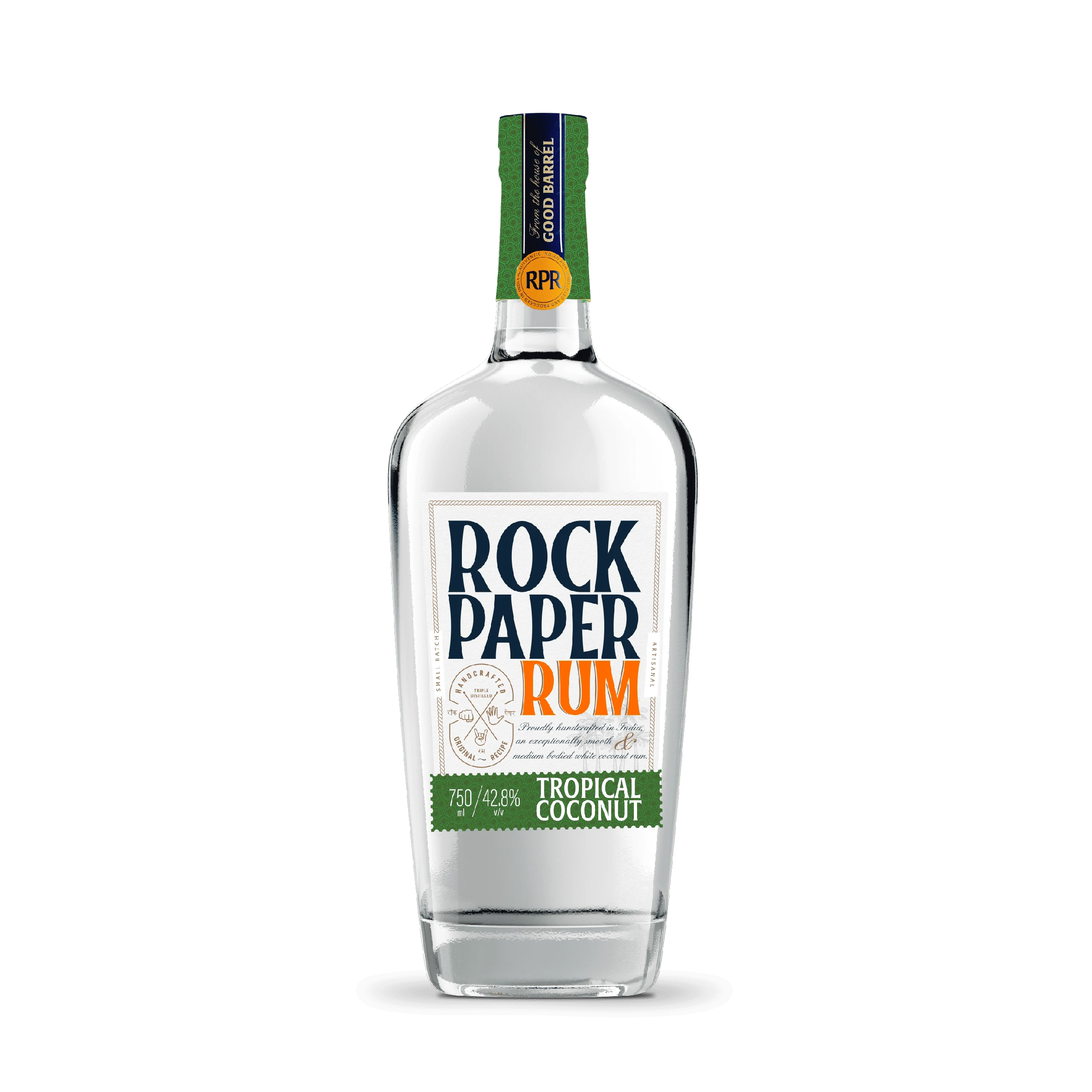 Rock Paper Rum Tropical Coconut 750ML Price in Jaipur | Review ...